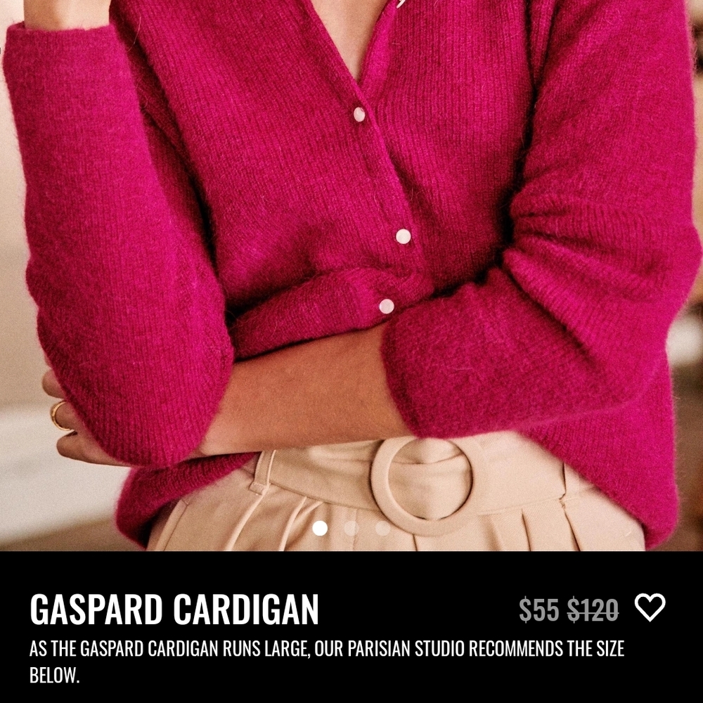 ISO - Gaspard Cardigan XS / S